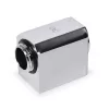 Water block Alphacool 17584 Brass Chrome 23.5mm x 31mm x 18.5mm