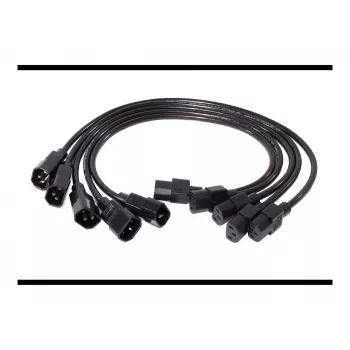 APC Power Cord Kit (5 ea), C13 to C14, 0.6m
