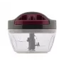 Manual food chopper JATA AC57E Black Transparent