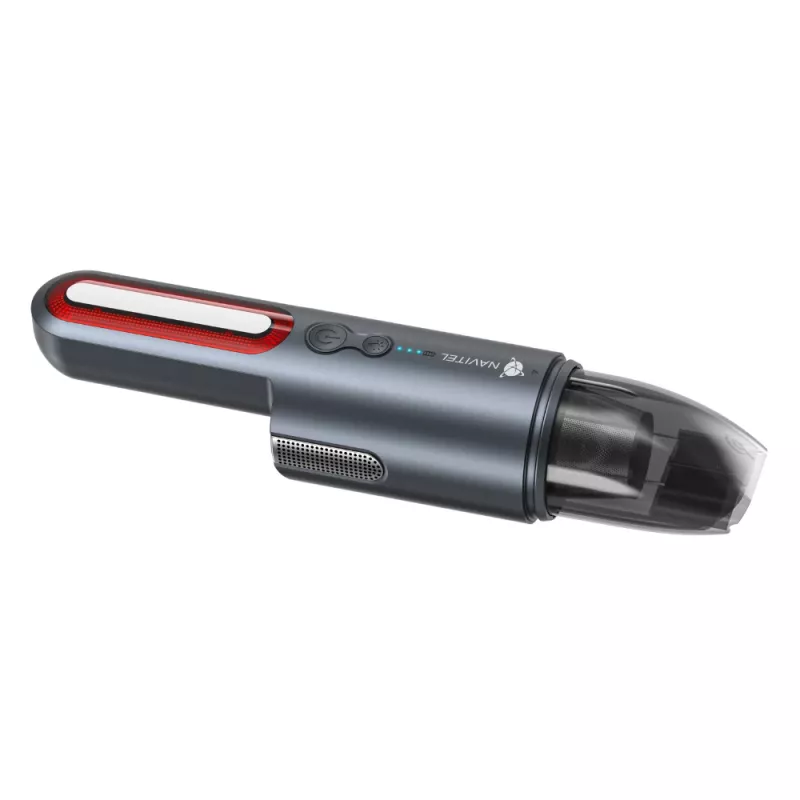 Cordless portable vacuum cleaner Navitel CL100 — lightweight, long‑lasting battery, versatile attachments