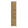 Topeshop S33 ARTISAN bathroom storage cabinet Oak