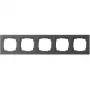GIRA 021523 Frame 5f Anthracite E2 5-fach E2