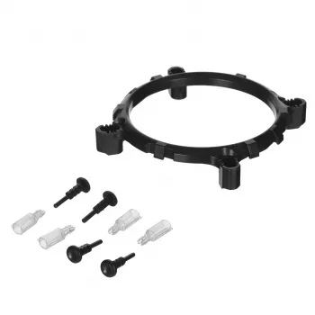 CPU Cooler AEROCOOL PGS Rave 4 FRGB 120mm fan, 4 heat pipes, ARGB, 120×25 mm, 1800 RPM, 12 V, 0.5 A
