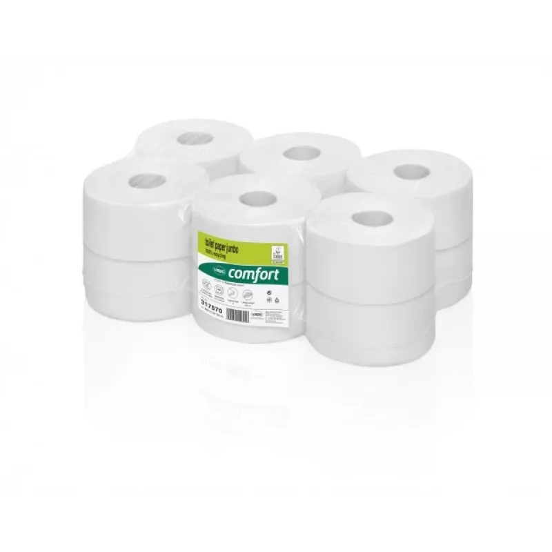 WEPA Toilet paper roller TPMB3120, 120m 480 sheets, 9.2 x 25, Recycled tissue, (12pcs)