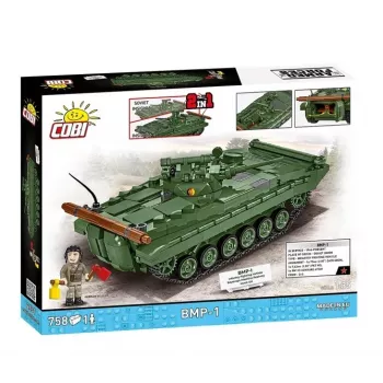 Construction set Cobi Blocks BMP-1 758 pieces - scale model building bricks
