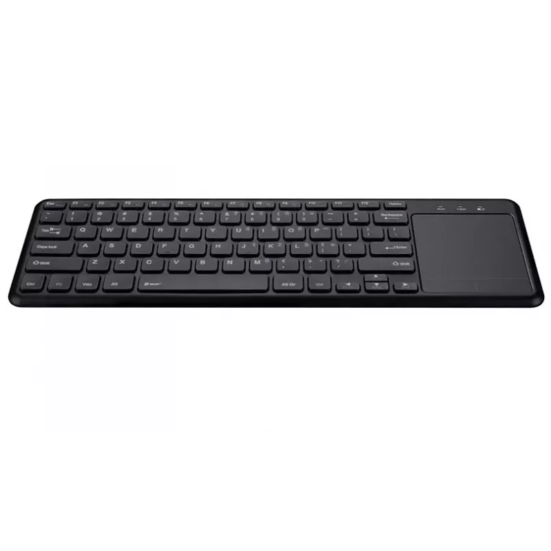 Wireless RF Keyboard TRACER TRAKLA46367 — Full-size, Membrane, Touchpad, 2.4 GHz, Black