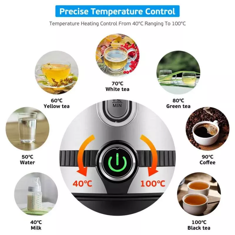 Electric kettle Forme FKS-817 1.7L 2200W Black