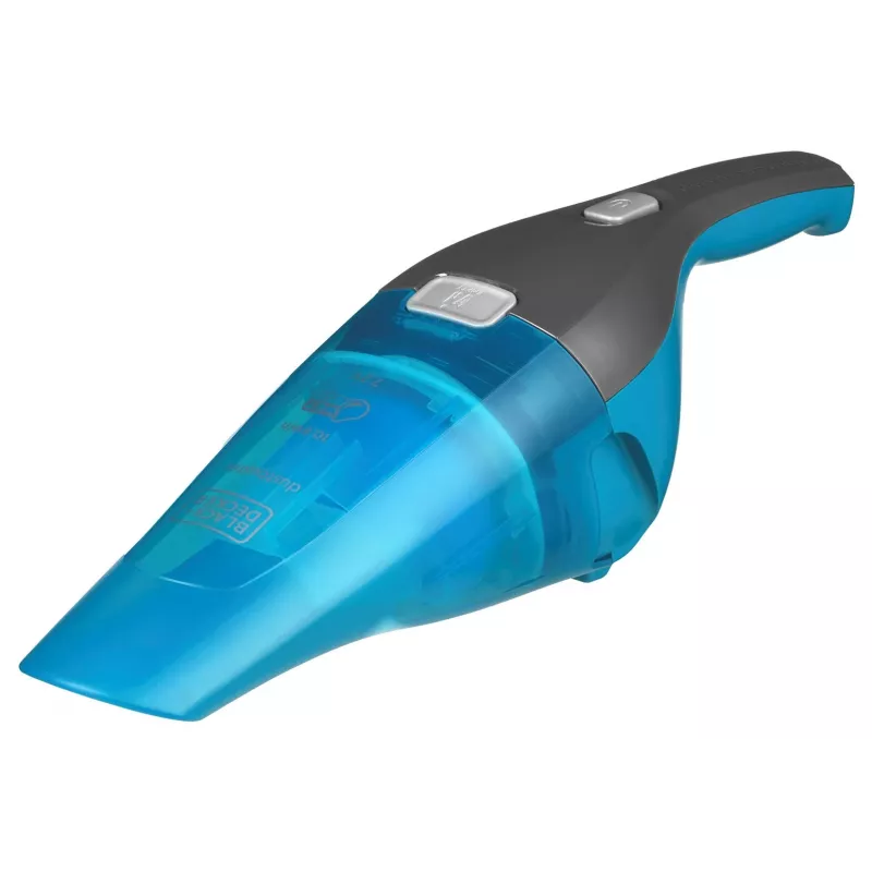 Handheld vacuum Black & Decker WDC215WA — dry 0.385 L, 7.2 V Li-Ion, 14 AW suction, 10 min runtime
