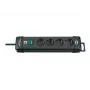 Brennenstuhl Premium-Line 4-way black, 1,8 m Premium-Line Power Strip 4-way black 1,8 m H05VV-F 3G1,5 (1951140100)