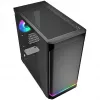 Sharkoon MK4W RGB Strip Micro Tower Black