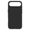 Phone back cover FIXED MagFlow for Apple iPhone Air, liquid silicone, black