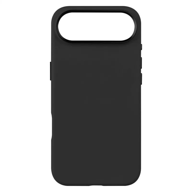 Phone back cover FIXED MagFlow for Apple iPhone Air, liquid silicone, black
