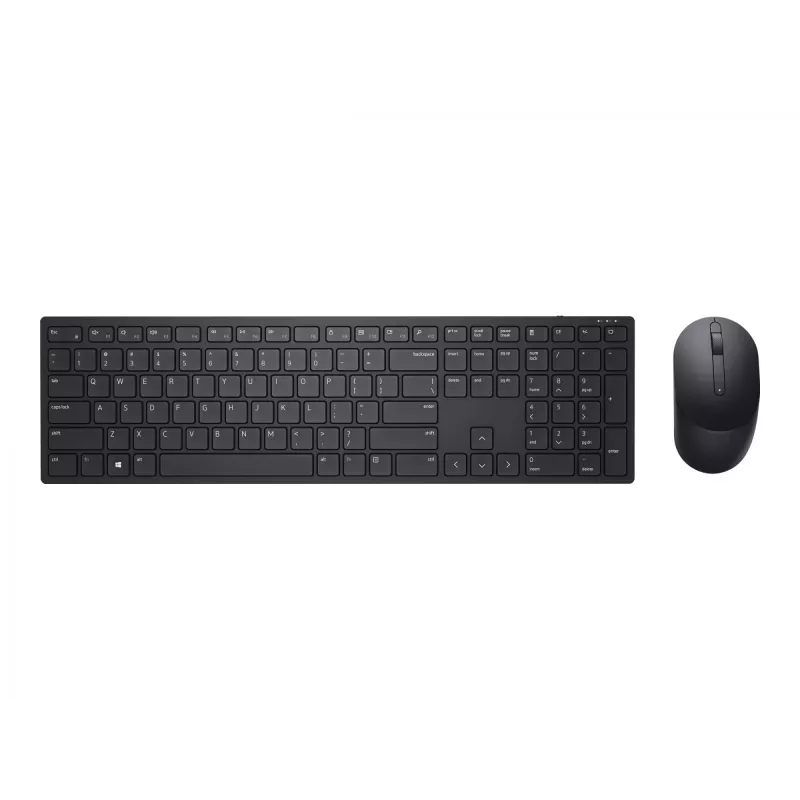 Keyboard and Mouse Set Dell KM5221W Wireless Black