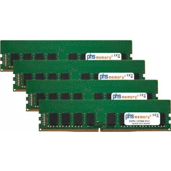 PHS-memory 32GB (4x8GB) Kit RAM Memory for Dell Precision 3630 Tower DDR4 UDIMM ECC 2666MHz (SP284178)