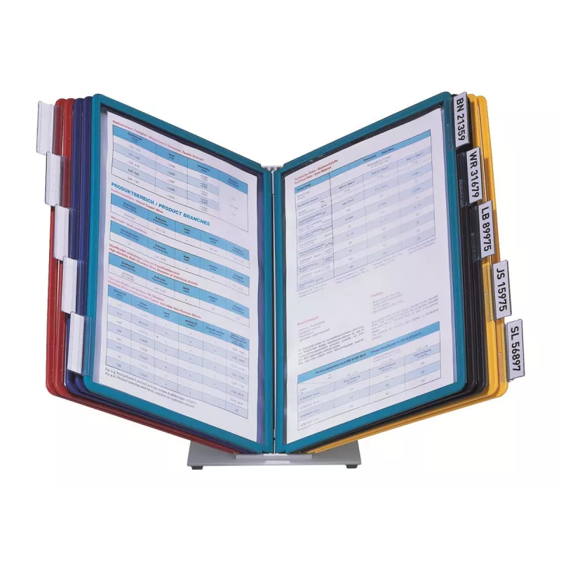 Document display carousel Desk Portrait A4 Durable VARIO
