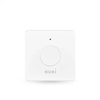 Button NUKI Opener White 70×22×70 mm, Bluetooth 5.0, compatible with NUKI