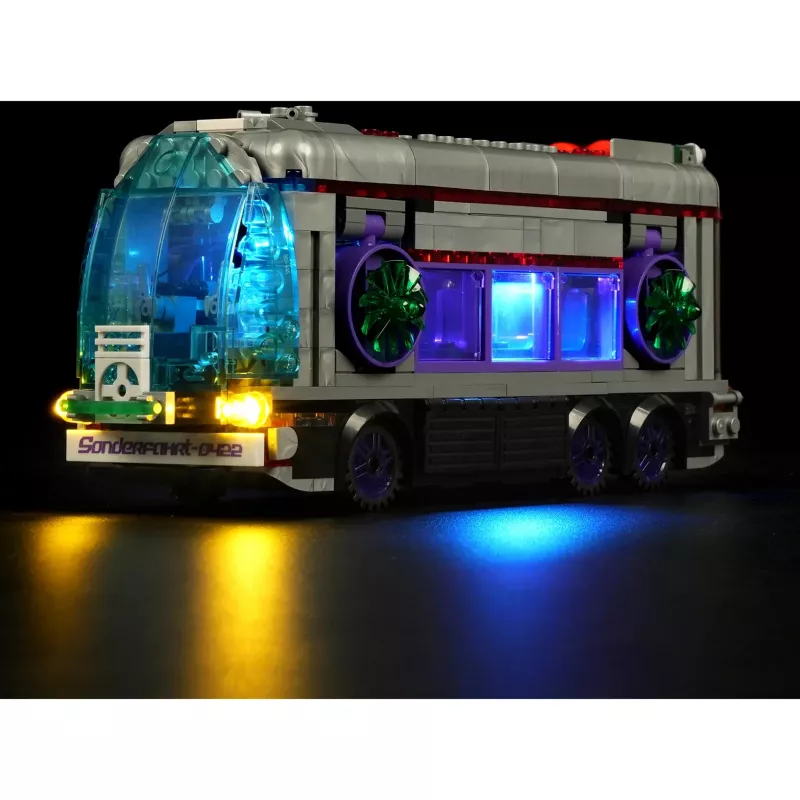 Cyberpunk Neoncity - Future Bus, Construction Toy