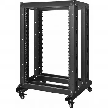 Freestanding rack Inter-Tech SRB-6618 18U Black 400 kg capacity