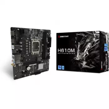 Biostar H610MTE DDR4 LGA1700 Micro-ATX Motherboard