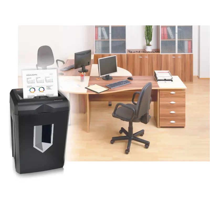 Peach PS500-70 paper shredder Cross shredding 58 dB Black