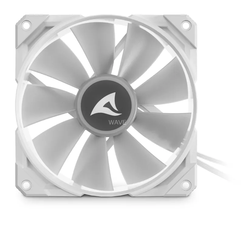 Fan Sharkoon F50 12 cm Grey White 600-2000 RPM 132 m³/h