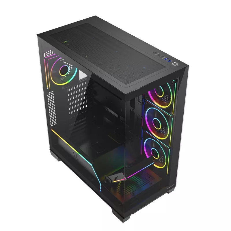 Modecom Volcano Stellar Plus ARGB Midi 8F Black