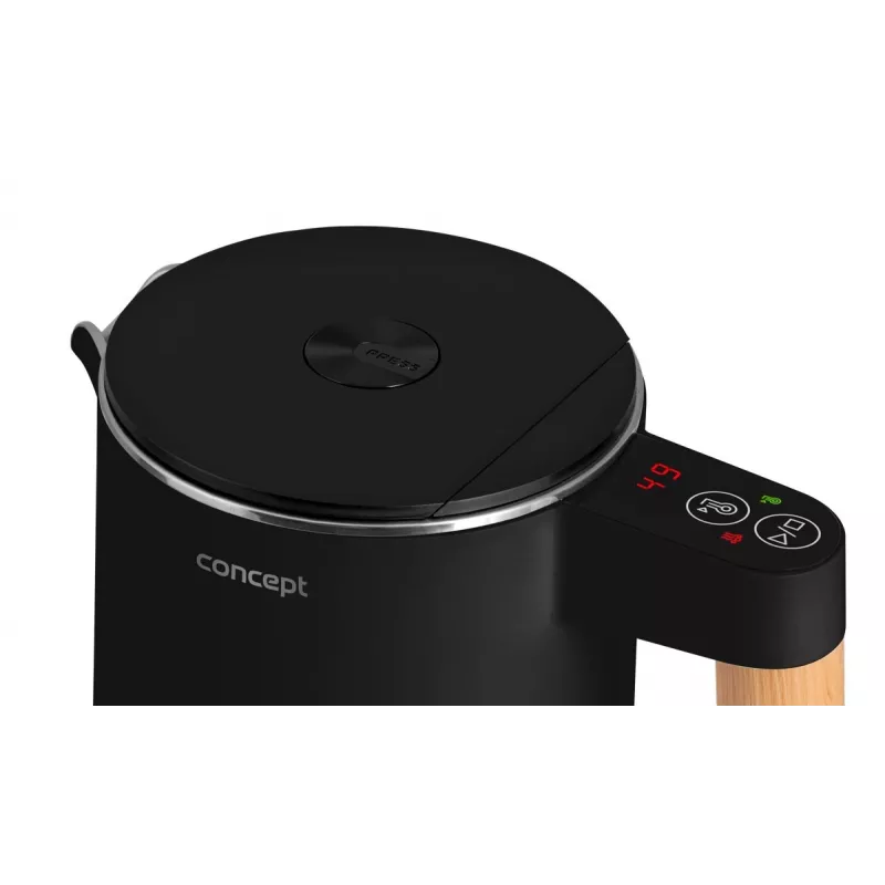 Electric kettle Double Wall 1.5 L Concept Black RK 3301