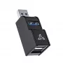 USB hub SBOX H-606 — 3-port USB-A (1x USB 3.0, 2x USB 2.0)