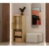 ALMA CHEST OF DRAWERS, ANTHRACITE/ARTISAN OAK