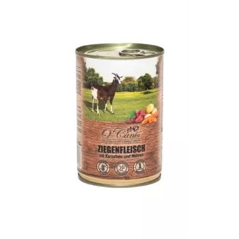 O'CANIS canned dog food- wet food-goat with potatoes- 400 g