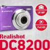 Agfa Photo DC8200 Purple + Case + Card SD 16GB