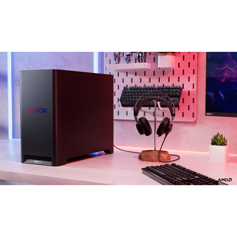 Lenovo Legion | T5 30AGB10 | Desktop | Tower | AMD Ryzen 7 | 7700X | 32 (2x16GB) GB | UDIMM DDR5 | 512 GB | NVIDIA GeForce RTX 5070 | No keyboard | Windows 11 Pro | Warranty 24 mon