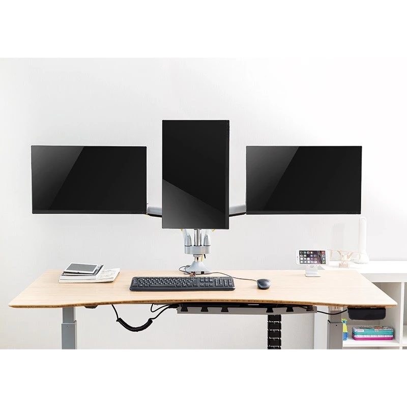 LogiLink BP0052 monitor mount / stand 81.3 cm (32) Desk Metallic