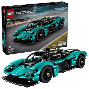 LEGO Technic construction set Aston Martin Valkyrie model 1:8 scale, 707 pieces, recommended age 9+