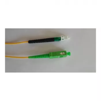 Synergy 21 LWL-1-Faser-Patchk. 15mtr.LC APC -SC 9/125u OS2 G657A2 AD 2mm LC hat - Single- bzw. Monomode-Faser - 15 m