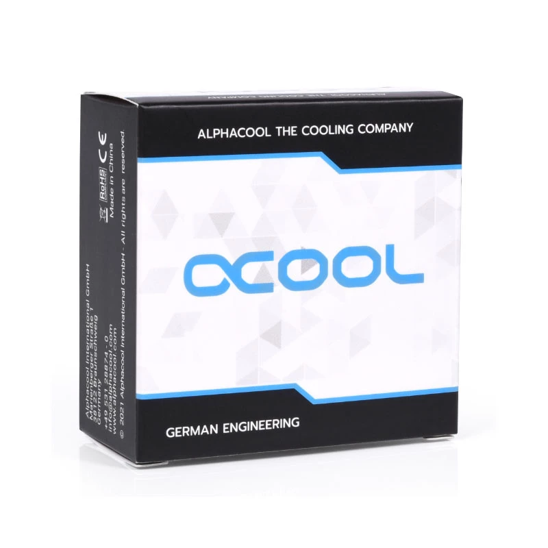 Water block Alphacool 17578 Brass Black 23.5mm 31mm 18.5mm