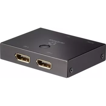 Renkforce 2 Port DisplayPort-Switch bidirectional 3840 x 2160 Pixel (RF-3795624)
