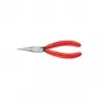 Knipex Adjusting pliers l.135mm straight flat,narrow cowhide cover