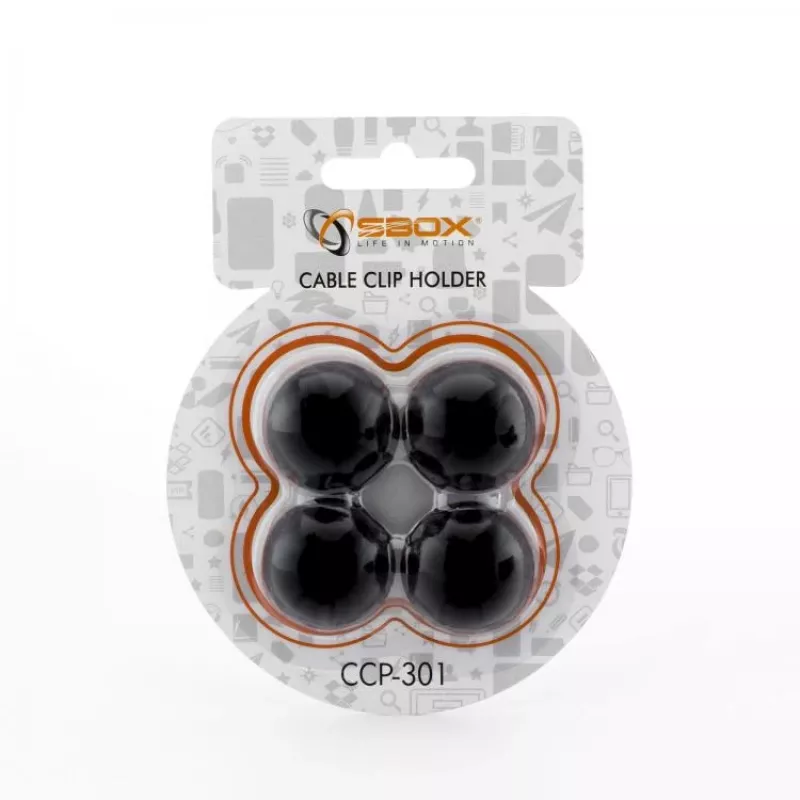 Car phone holder SBOX CCP-301, set of 4 mounts for air vents, universal grip