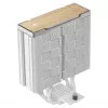 Air cooler DeepCool AK400 G2 WH, 120 mm fan, max air pressure 3.33 mmH2O, 92×132×156 mm, white