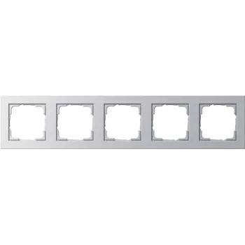 GIRA Frame 5f Colour alu E2 021525 (021525)