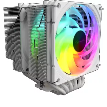 Alpenföhn Brocken 4 Max ARGB CPU Cooler - 2x 120mm, white