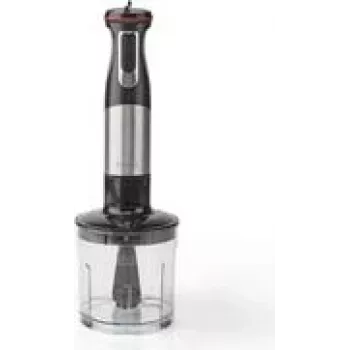 Nedis KAHB400CAL - Hand Blender - Pulse Function - 1,1 m - 800 W - Aluminium - Black (KAHB400CAL)