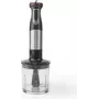 Nedis KAHB400CAL - Hand Blender - Pulse Function - 1,1 m - 800 W - Aluminium - Black (KAHB400CAL)