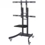 VALUE - Cart for LCD/Plasmabildschirm/DVD-Player - Black - Screen Size: 82 - 254 cm (32 - 254,00cm (100)) (17.99.1165)