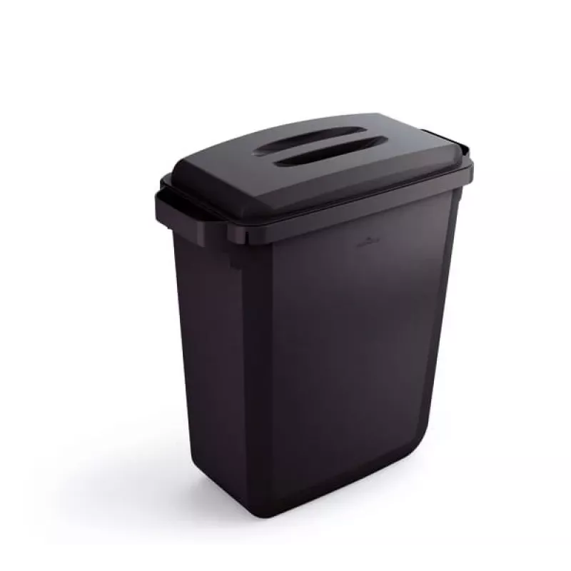 Durable DURABIN 60 Grey Waste Bin 600x282x590 mm