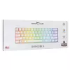 Mechanical keyboard White Shark Shinobi-2 Brown Switch US layout — compact design, Brown switches