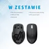 HP 435 Multi-Device Wireless Mouse, Ambidextrous, RF Wireless + Bluetooth, 4000 DPI, Black