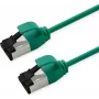 ROLINE S/FTP Patch Cable Cat.8.1, Slim, PoE, Green, 1m (21.15.3431)