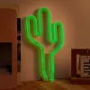 Neon lights MANTA SNL74GN cactus green — decorative neon sign, model SNL74GN